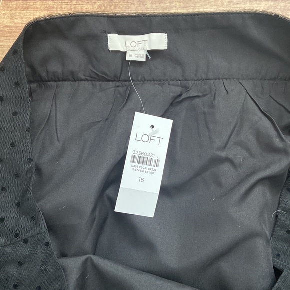 NWT Velvet Dot Midi Skirt - Picture 2 of 5